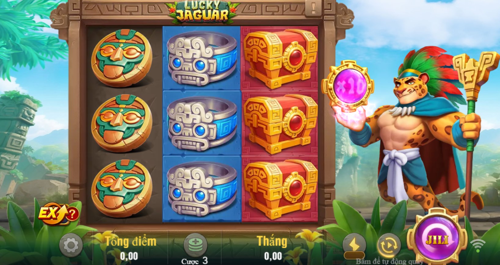 Trò chơi nổi bật với hệ thống biểu tượng phong phú