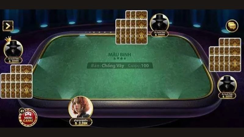 Giao diện chơi mậu binh tại M88