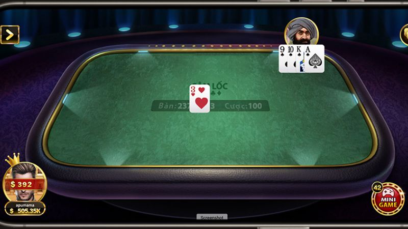 Thiết kế bàn chơi Sâm Lốc chuyên nghiệp