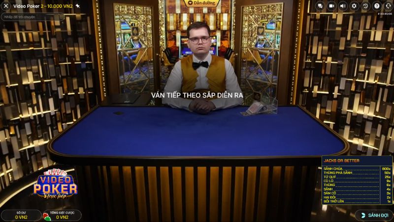 Poker Livestream M88 1 Giao diện chơi Poker Livetream tại nhà cái