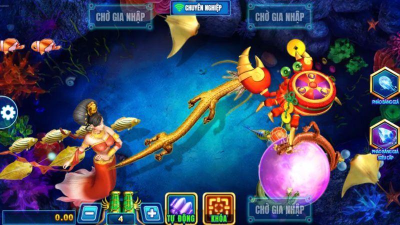 Cách chơi bắn cá online - Luật chơi và mẹo săn cá hay 3 Các loại súng sẵn có trong bắn cá online