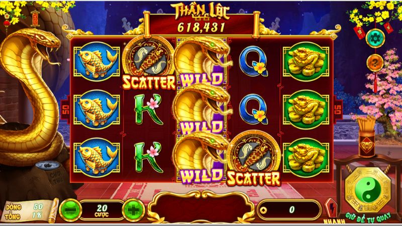 Hướng dẫn cách chơi nổ hũ online săn Jackpot khủng 3 Giao diện game nổ hũ online